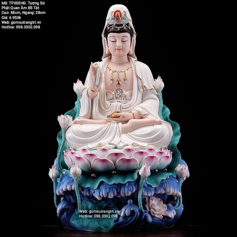 TƯỢNG SỨ PHẬT QUAN ÂM BỒ TÁT